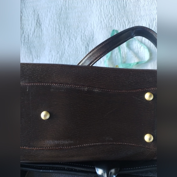 Barry Kieselstein-Cord Vintage Moonstar Brown Leather Tote - Picture 14 of 14